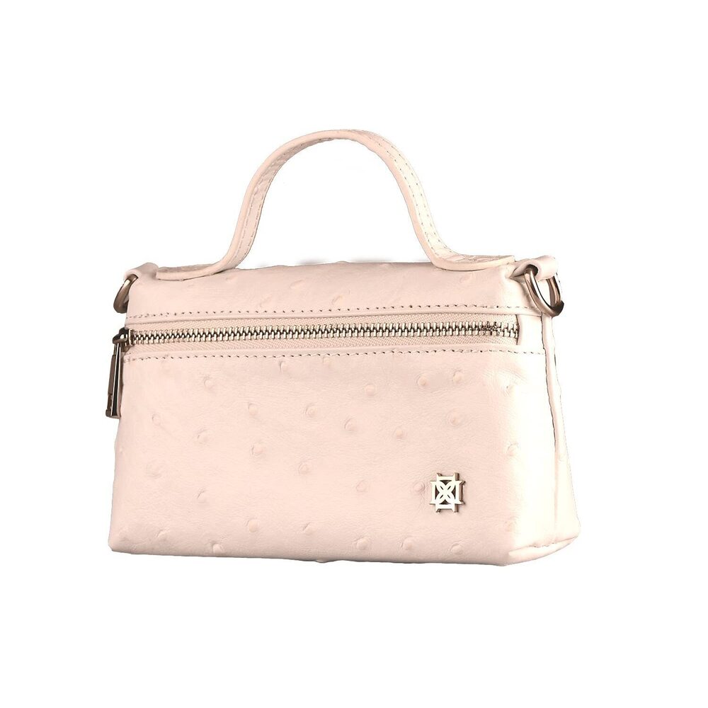7813 AFTER 5 COLLECTION Gina White Leather Cross Body/Clutch Handbag